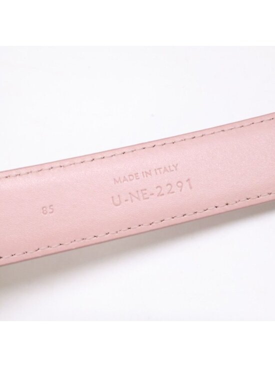 Celine Triomphe Buckle Leather 85 Belt main image 10